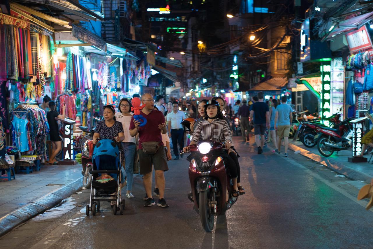 Vietnam Backpacker Hostels - Downtown Hanoi Exterior foto